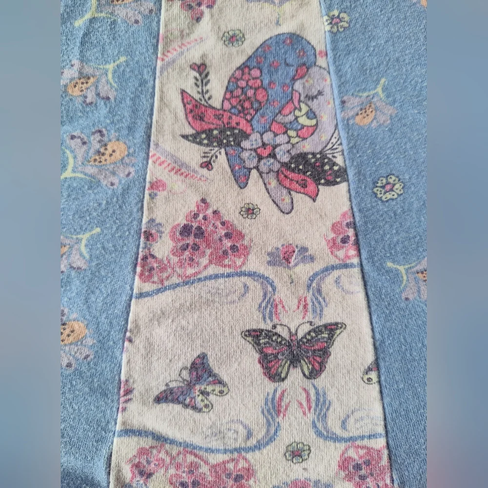 Jelly the Pug Dress Size 2t Sleeveless Butterflies Lovebirds Pink Purple… - Picture 4 of 8